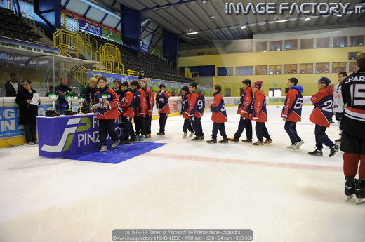 2015-04-12 Torneo di Pinzolo 5784 Premiazione - Squadra